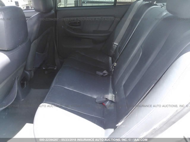 KMHDN45D93U675635 - 2003 HYUNDAI ELANTRA GLS/GT SILVER photo 8