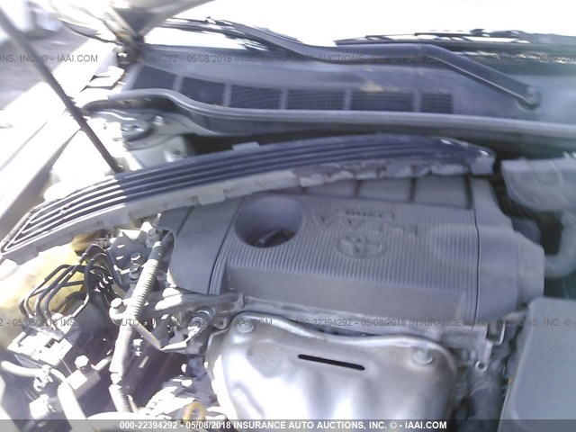 4T1BF3EK8AU107578 - 2010 TOYOTA CAMRY SE/LE/XLE 银色 照片 10