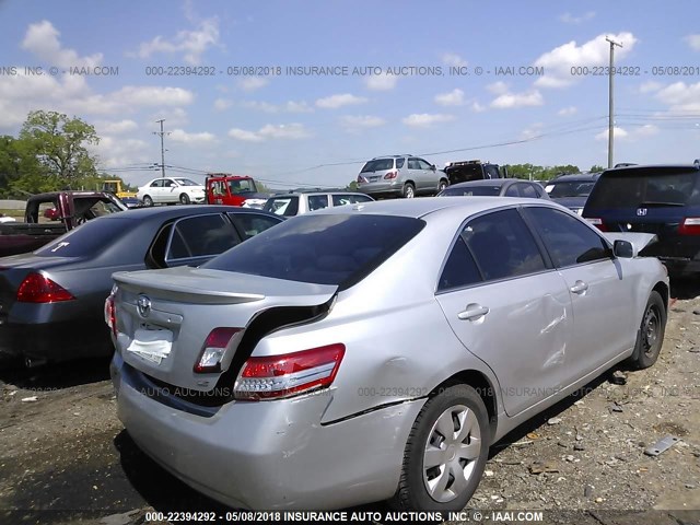 4T1BF3EK8AU107578 - 2010 TOYOTA CAMRY SE/LE/XLE 银色 照片 4