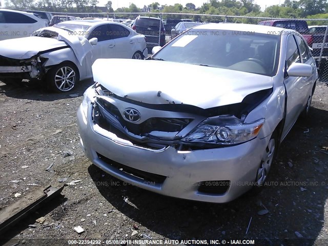 4T1BF3EK8AU107578 - 2010 TOYOTA CAMRY SE/LE/XLE 银色 照片 6