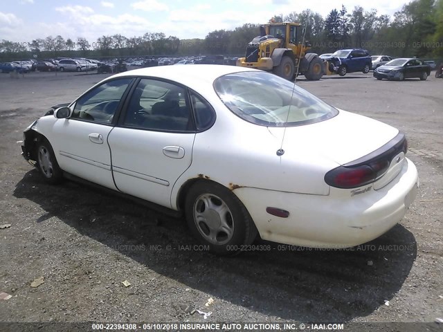 1FAFP52U7WA266787 - 1998 FORD TAURUS LX/SE WHITE photo 3