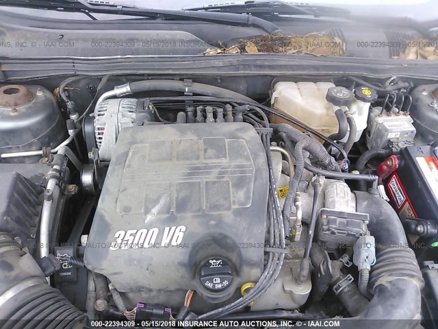 1G1ZU53816F268029 - 2006 CHEVROLET MALIBU LTZ 灰色 照片 10