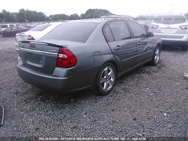 1G1ZU53816F268029 - 2006 CHEVROLET MALIBU LTZ 灰色 照片 4
