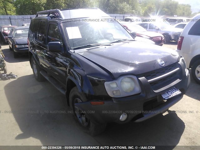 5N1ED28Y53C704757 - 2003 NISSAN XTERRA XE/SE BLACK photo 1