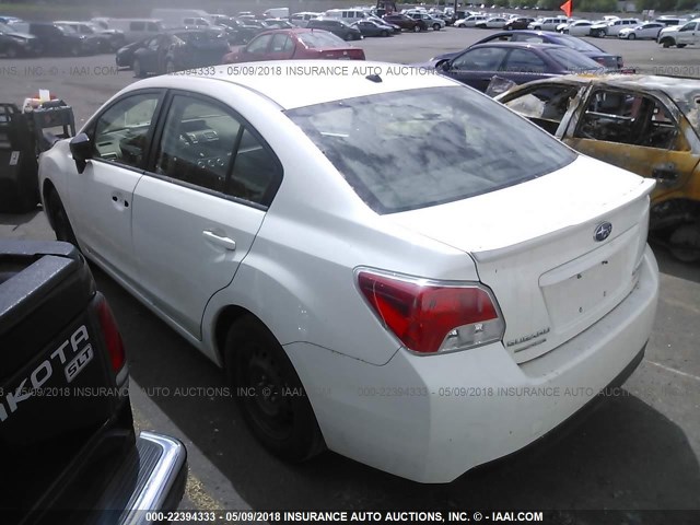 JF1GJAA62GH008588 - 2016 SUBARU IMPREZA WHITE photo 3