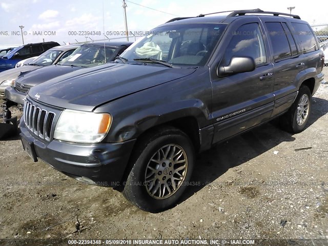 1J8GW58N43C570301 - 2003 JEEP GRAND CHEROKEE LIMITED GRAY photo 6