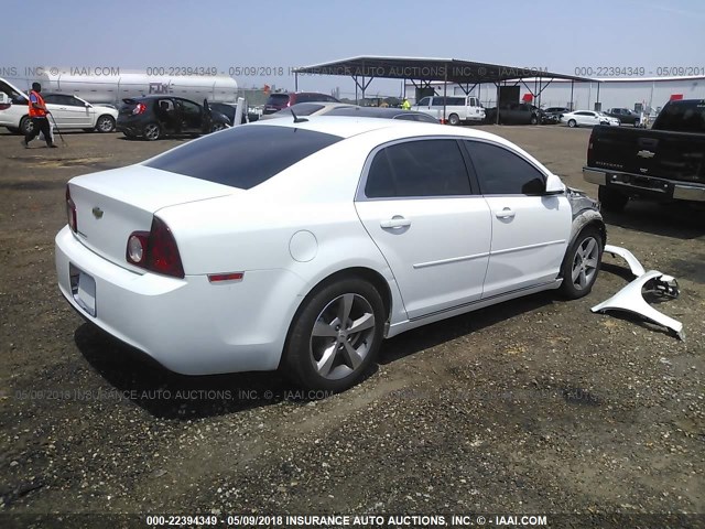 1G1ZC5E18BF337473 - 2011 CHEVROLET MALIBU 1LT 白色 照片 4