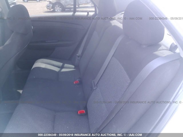 1G1ZC5E18BF337473 - 2011 CHEVROLET MALIBU 1LT 白色 照片 8