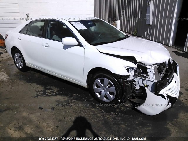 4T4BE46K09R109950 - 2009 TOYOTA CAMRY SE/LE/XLE WHITE photo 1