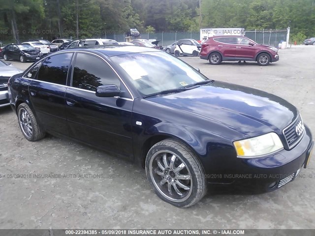 WAULT64B63N031986 - 2003 AUDI A6 3.0 QUATTRO Dark Blue photo 1