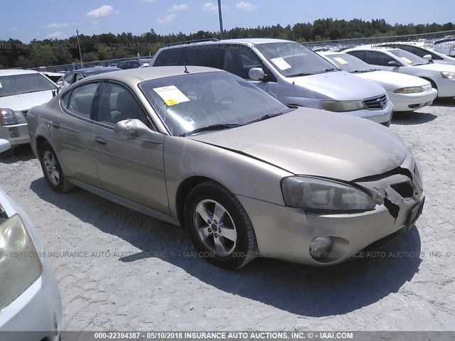 2G2WP522151219082 - 2005 PONTIAC GRAND PRIX GOLD photo 1