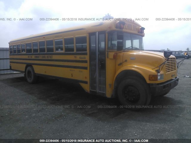 1HVBBABP31H400215 - 2001 INTERNATIONAL 3800 3800 YELLOW photo 1