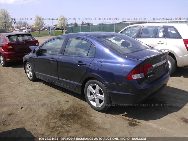 2HGFA1F65BH515374 - 2011 HONDA CIVIC LX-S 蓝色 照片 3