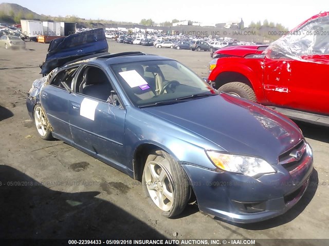 4S3BL616186202456 - 2008 SUBARU LEGACY 2.5I BLUE photo 1