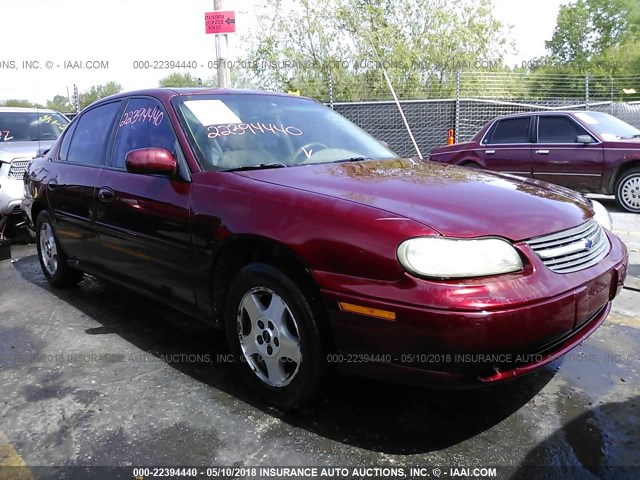 1G1NE52J83M578802 - 2003 CHEVROLET MALIBU LS 栗色 照片 1