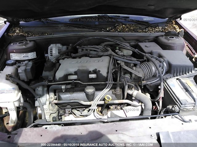 1G1NE52J83M578802 - 2003 CHEVROLET MALIBU LS 栗色 照片 10