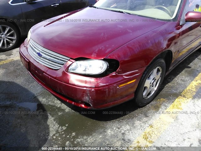 1G1NE52J83M578802 - 2003 CHEVROLET MALIBU LS 栗色 照片 6