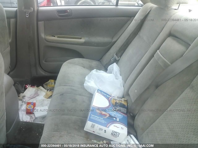 4T1BF30K73U565557 - 2003 TOYOTA CAMRY LE/XLE/SE ოქროსფერი ფოტო 8