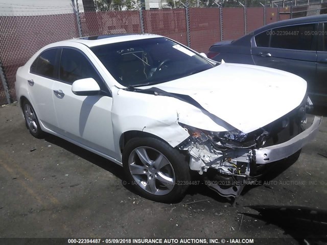 JH4CU2F64DC002717 - 2013 ACURA TSX TECH WHITE photo 1