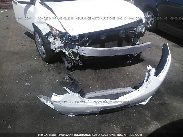JH4CU2F64DC002717 - 2013 ACURA TSX TECH WHITE photo 6