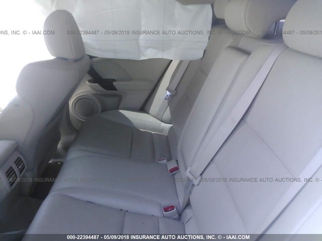 JH4CU2F64DC002717 - 2013 ACURA TSX TECH WHITE photo 8