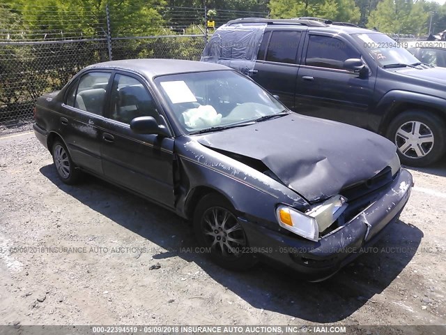 JT2AE09B7S0088020 - 1995 TOYOTA COROLLA LE/DX შავი ფოტო 1