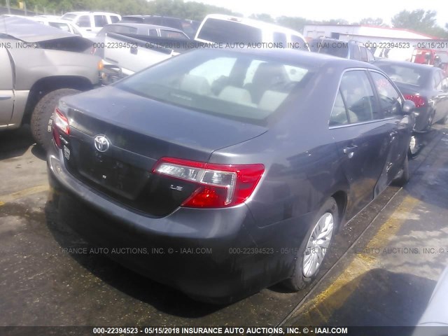 4T4BF1FK3ER433125 - 2014 TOYOTA CAMRY L/SE/LE/XLE 灰色 照片 4