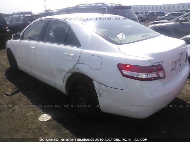 4T1BF3EK7AU546609 - 2010 TOYOTA CAMRY SE/LE/XLE 白色 照片 3