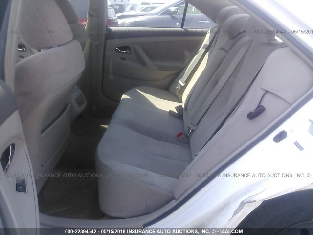 4T1BF3EK7AU546609 - 2010 TOYOTA CAMRY SE/LE/XLE 白色 照片 8