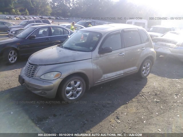 3C8FY68B53T510121 - 2003 CHRYSLER PT CRUISER LIMITED GOLD photo 2