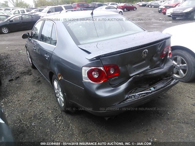 3VWEF71KX7M201079 - 2007 VOLKSWAGEN JETTA WOLFSBURG 灰色 照片 3