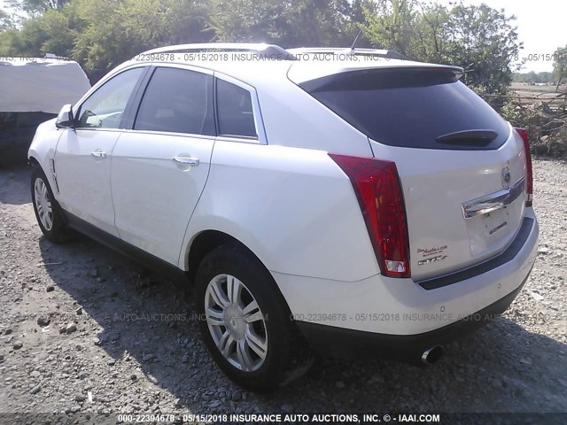 3GYFNDEY4AS634966 - 2010 CADILLAC SRX LUXURY COLLECTION WHITE photo 3