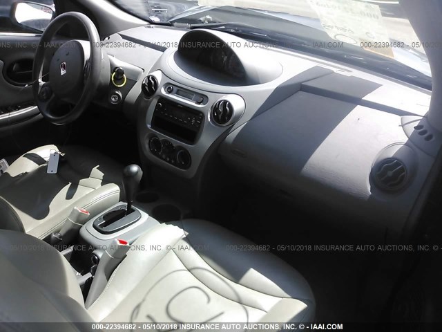 1G8AJ52F54Z212324 - 2004 SATURN ION LEVEL 2 BLACK photo 5