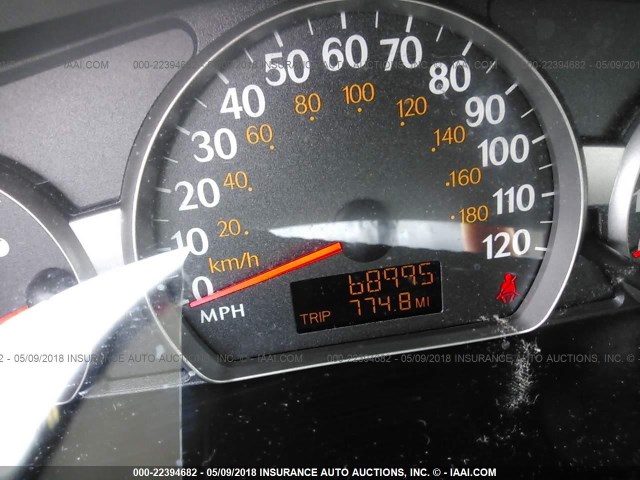 1G8AJ52F54Z212324 - 2004 SATURN ION LEVEL 2 BLACK photo 7