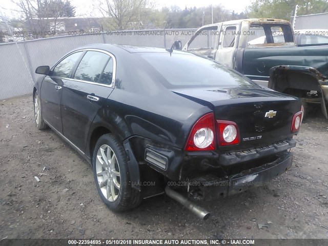 1G1ZE5EB9AF209440 - 2010 CHEVROLET MALIBU LTZ 黑色 照片 3