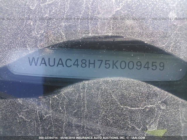 WAUAC48H75K009459 - 2005 AUDI A4 1.8 CABRIOLET TAN photo 9