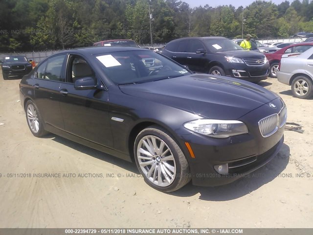 WBAFR9C51CDX78796 - 2012 BMW 550 I GRAY photo 1