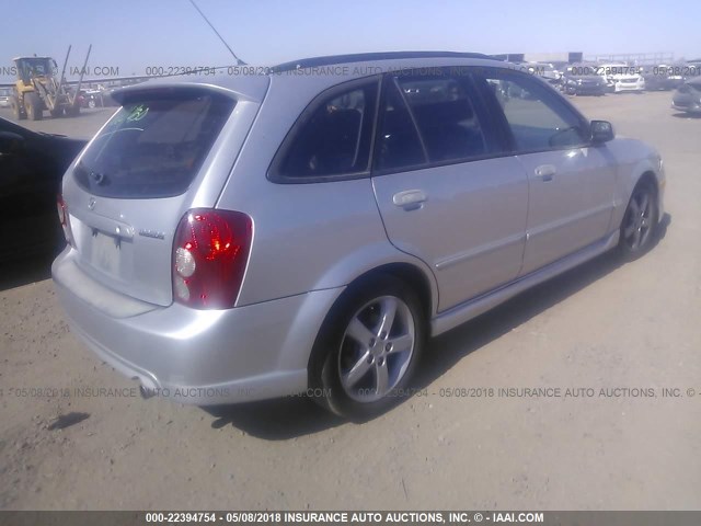 JM1BJ245731103289 - 2003 MAZDA PROTEGE PR5 银色 照片 4