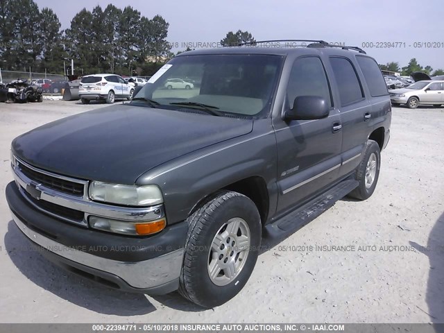 1GNEC13Z52R311426 - 2002 CHEVROLET TAHOE C1500 GRAY photo 2