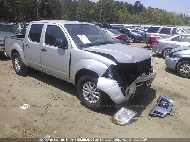 1N6AD0ER5GN742615 - 2016 NISSAN FRONTIER S/SV/SL/PRO-4X SILVER photo 1