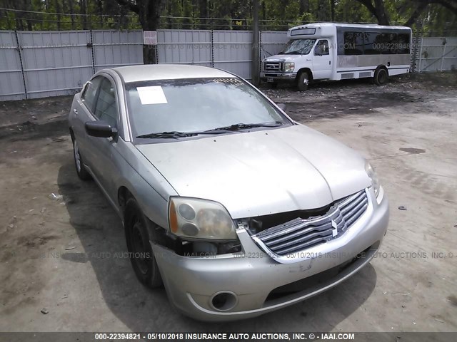 4A3AB36FX7E041158 - 2007 MITSUBISHI GALANT ES BEIGE photo 6