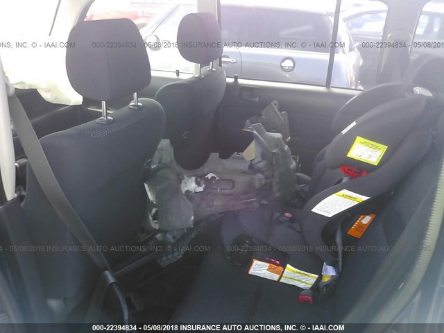 JTLKT324150189139 - 2005 TOYOTA SCION XB BLACK photo 8