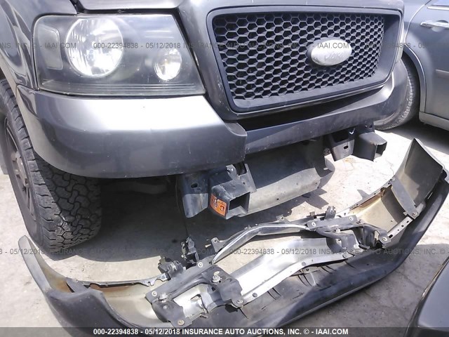 1FTRX12W56KD28876 - 2006 FORD F150 GRAY photo 6