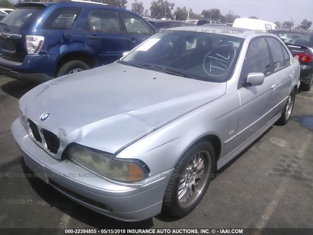 WBADT63462CH95146 - 2002 BMW 530 I AUTOMATIC SILVER photo 2