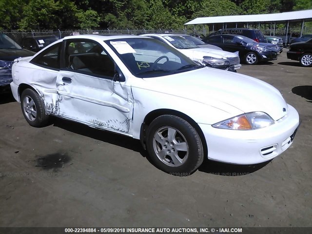 1G1JS124927214735 - 2002 CHEVROLET CAVALIER LS 白色 照片 1