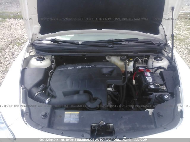 1G1ZG57B284196849 - 2008 CHEVROLET MALIBU LS 白色 照片 10