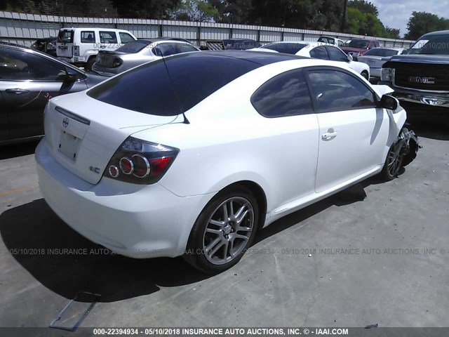 JTKDE3B72A0310918 - 2010 TOYOTA SCION TC 白色 照片 4
