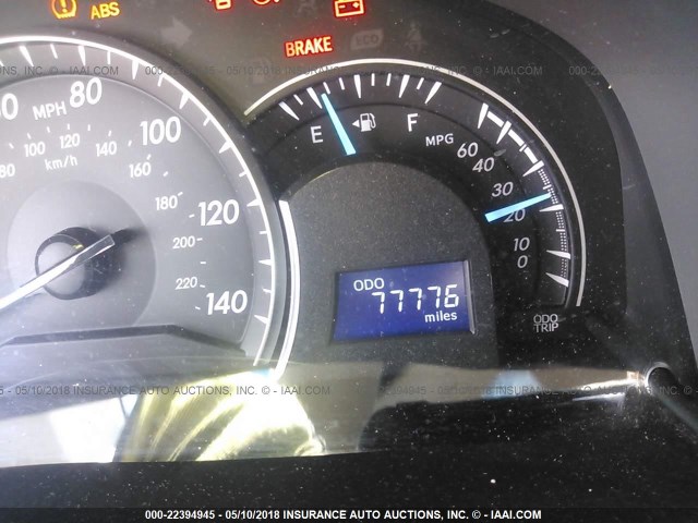 4T1BF1FK9CU551235 - 2012 TOYOTA CAMRY SE/LE/XLE RED photo 7