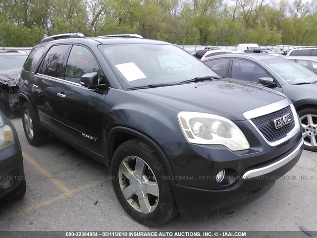 1GKER33797J101147 - 2007 GMC ACADIA SLT-2 BLACK photo 1