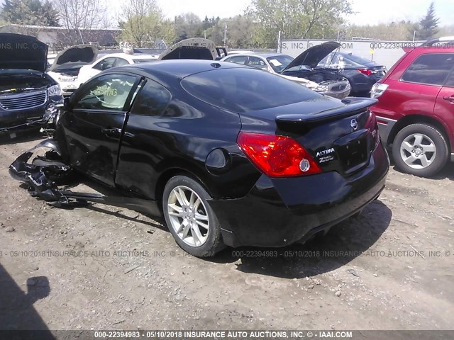 1N4BL24E88C183519 - 2008 NISSAN ALTIMA 3.5SE BLACK photo 3